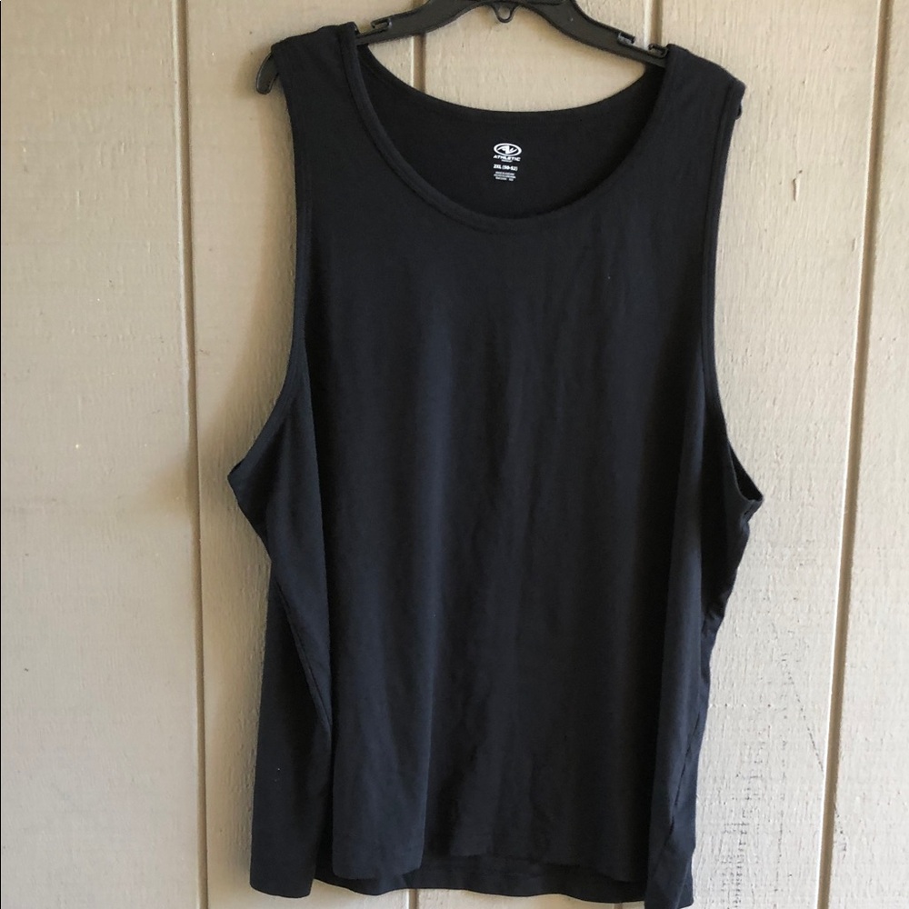 Athletic Works Black Sleeveless Tank Top